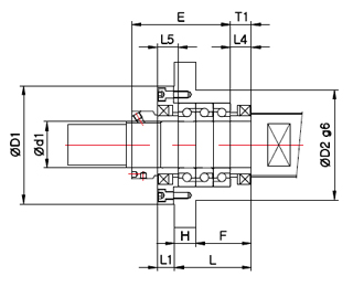 Drawing of DF combination