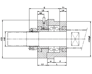 Drawing of DF combination